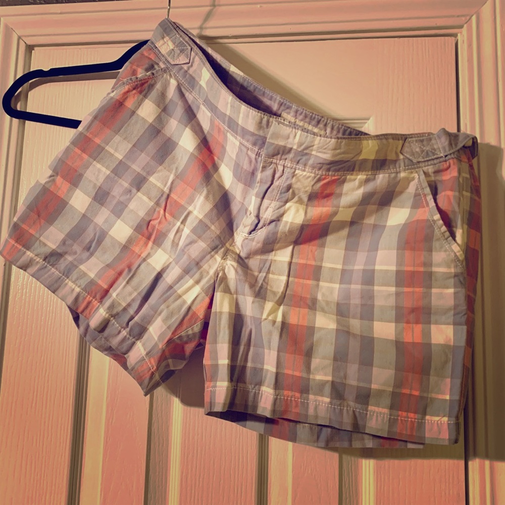 Old Navy Plaid Cotton Shorts size 18